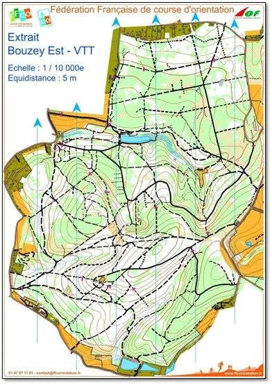 Carte du CF Relais VTT 2021